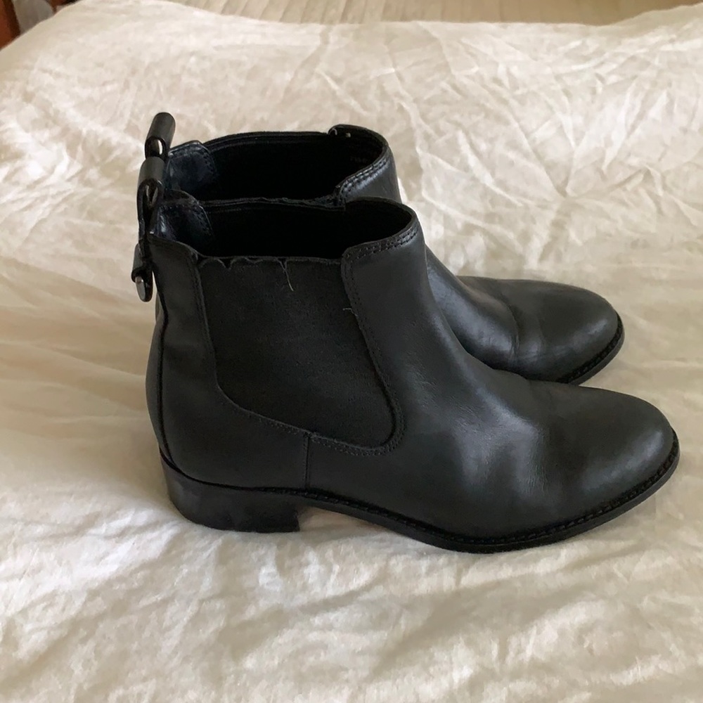 Black Cole Haan Chelsea Boots